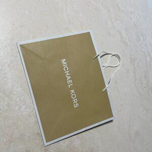 Michael Kors Small Paper Shopping Bag – Authentic MK Store Packaging